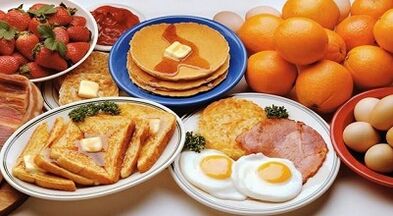 ကိုယ်အလေးချိန်အတွက်ပရိုတိန်းအစားအစာမီနူး